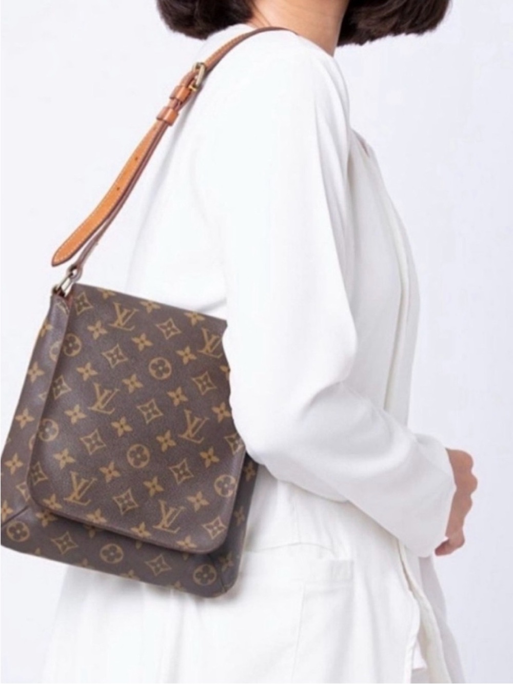 ✅AUTHENTIC✅LOUIS VUITTON MUSETTE SALSA SHOULDER BAG - Picture 1 of 13